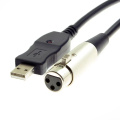 Stereo audio speaker amp cable